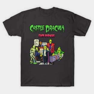 Castle Dracula Fun House T-Shirt